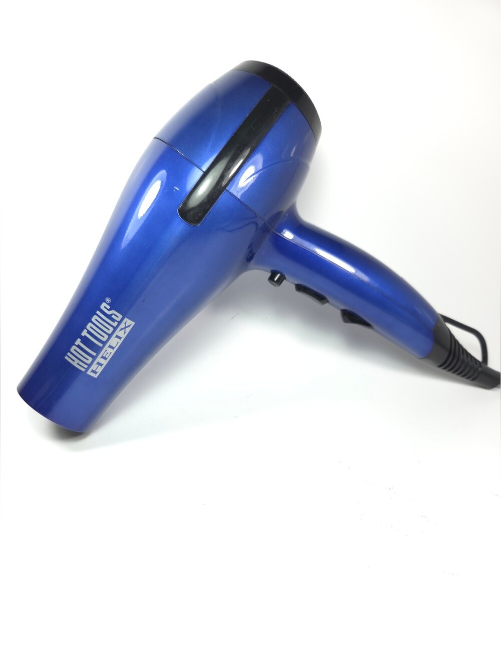 Hot Tools Helix Turbo Ceramic Ionic Pro Hair Dryer – Blue – Long 8ft Cord